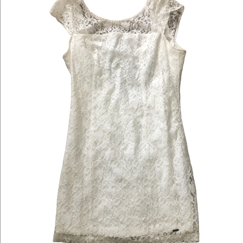 Sheer Net Hollister Dress